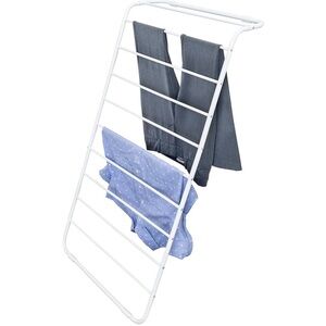 Honey-can-do leaning drying rack